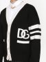 Dolce & Gabbana Gebreid vest met DG-logo Zwart - Thumbnail 4
