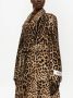 Dolce & Gabbana KIM DOLCE&GABBANA badstof mantel met luipaardprint Bruin - Thumbnail 5