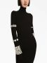 Dolce & Gabbana KIM midi-jurk verfraaid met kralen Zwart - Thumbnail 5