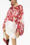 Dolce & Gabbana Zijden blouse Rood - Thumbnail 4