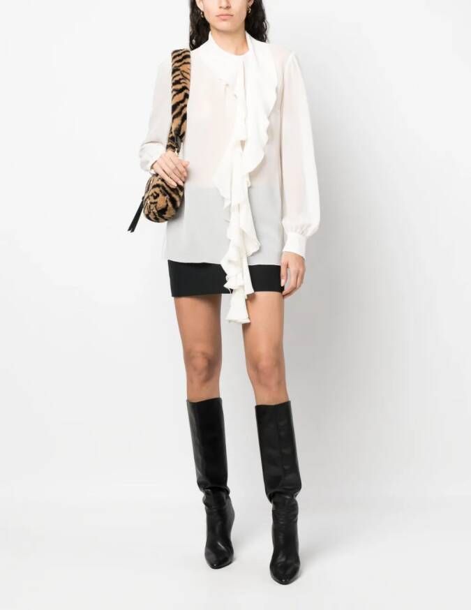 Dolce & Gabbana Zijden blouse Wit