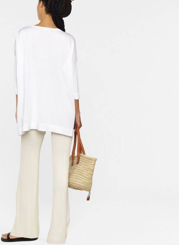 Dolce & Gabbana Zijden blouse Wit