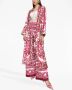 Dolce & Gabbana Zijden jas Roze - Thumbnail 3