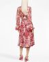 Dolce & Gabbana Zijden maxi-jurk Rood - Thumbnail 3