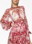 Dolce & Gabbana Zijden maxi-jurk Rood - Thumbnail 4