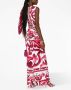Dolce & Gabbana Zijden maxi-jurk Rood - Thumbnail 3