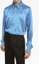 Dolce & Gabbana Zijden overhemd Blauw - Thumbnail 5
