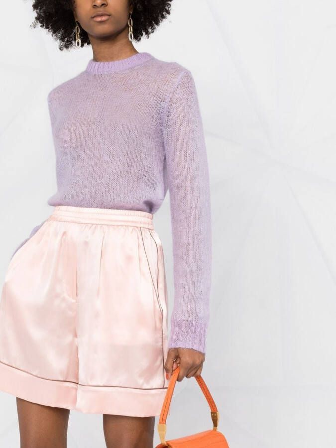 Dolce & Gabbana Zijden shorts Roze