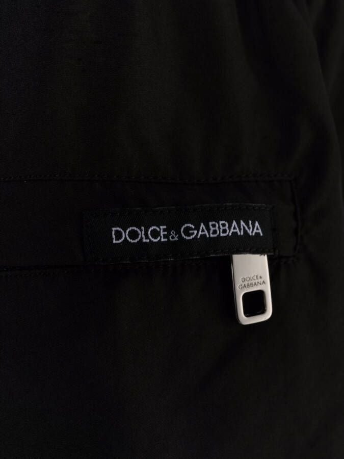 Dolce & Gabbana Zwembroek met logoprint Zwart