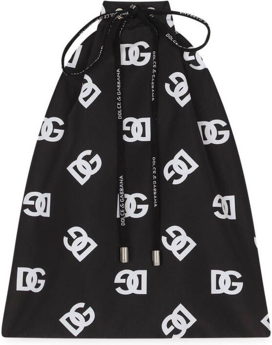 Dolce & Gabbana Zwembroek met logo Zwart