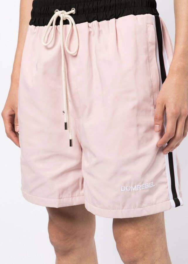 DOMREBEL Shorts met trekkoord Roze