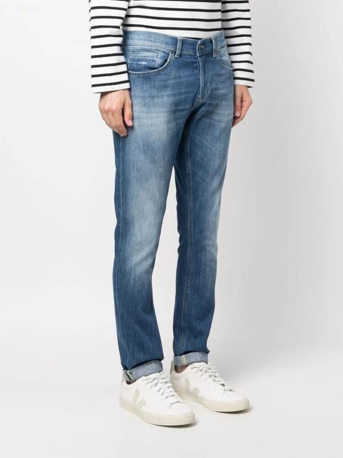 DONDUP Jeans met gebleekt effect Blauw