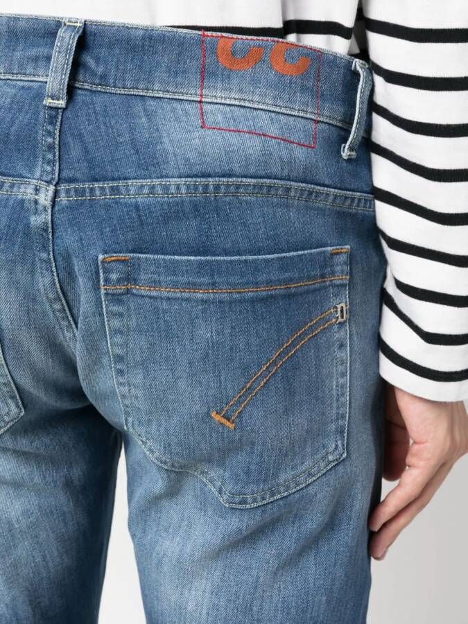 DONDUP Jeans met gebleekt effect Blauw