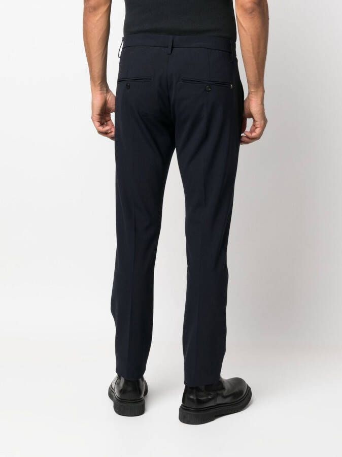 DONDUP Broek met toelopende pijpen Blauw