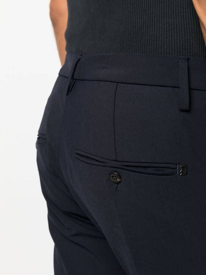 DONDUP Broek met toelopende pijpen Blauw