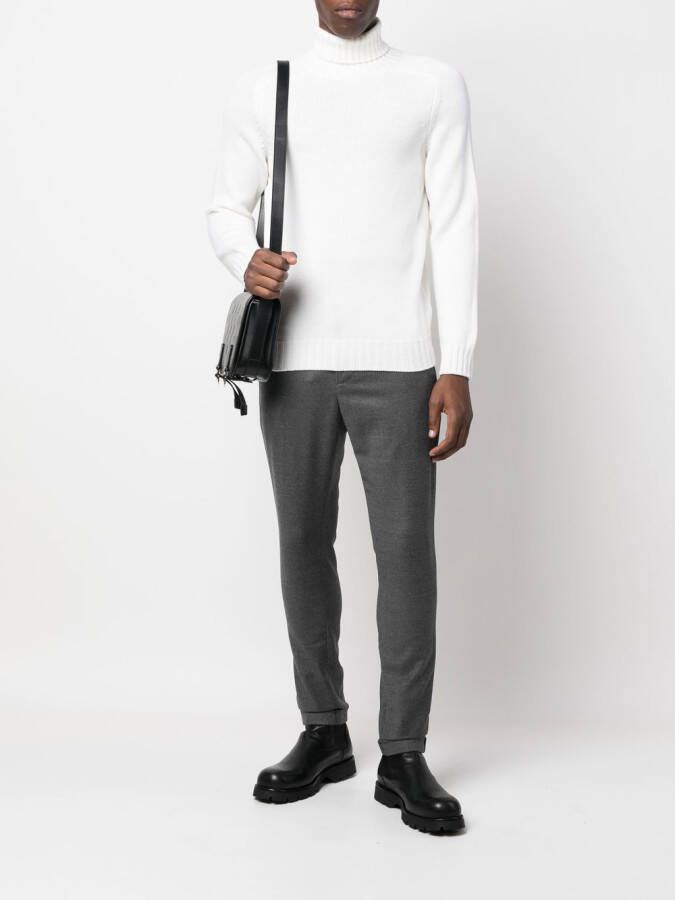 DONDUP Broek met toelopende pijpen Grijs