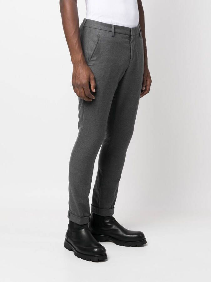 DONDUP Broek met toelopende pijpen Grijs