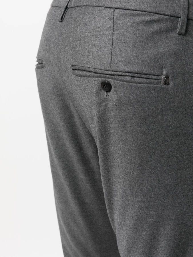 DONDUP Broek met toelopende pijpen Grijs