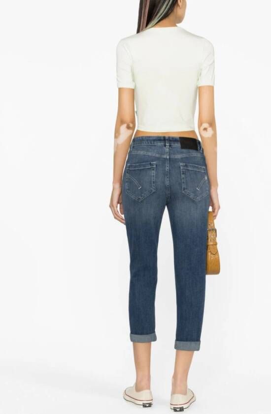DONDUP Cropped jeans Blauw