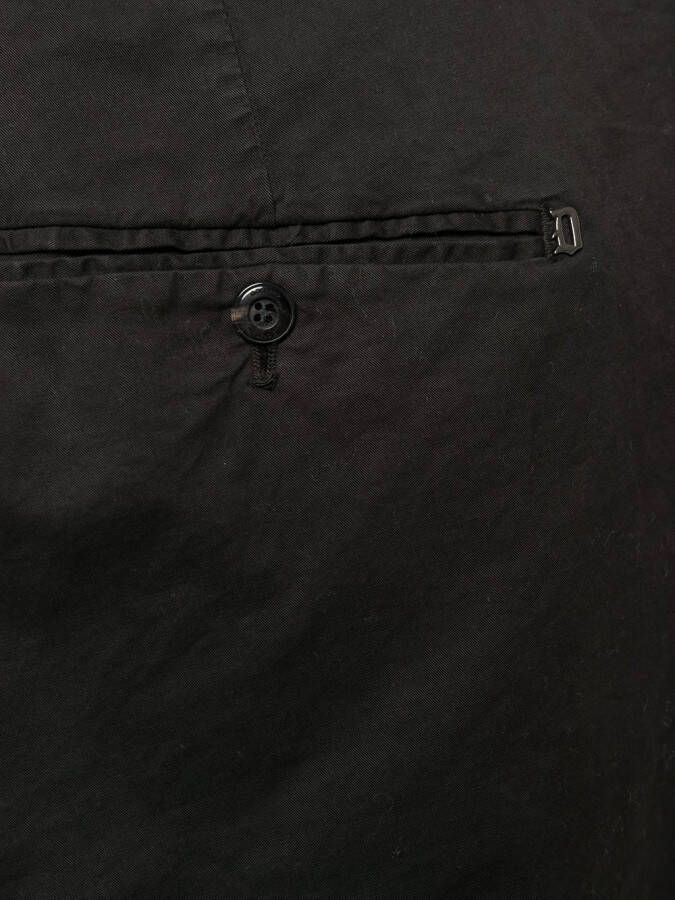 DONDUP Chino met toelopende pijpen Zwart