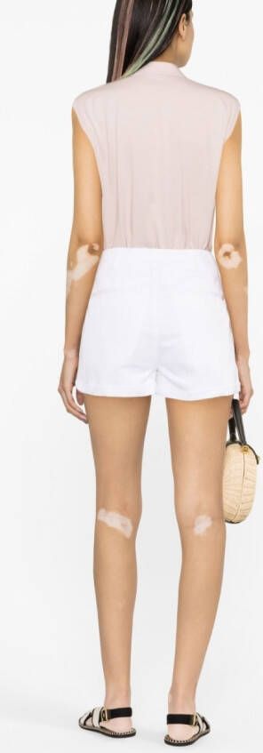 DONDUP Katoenen shorts Wit