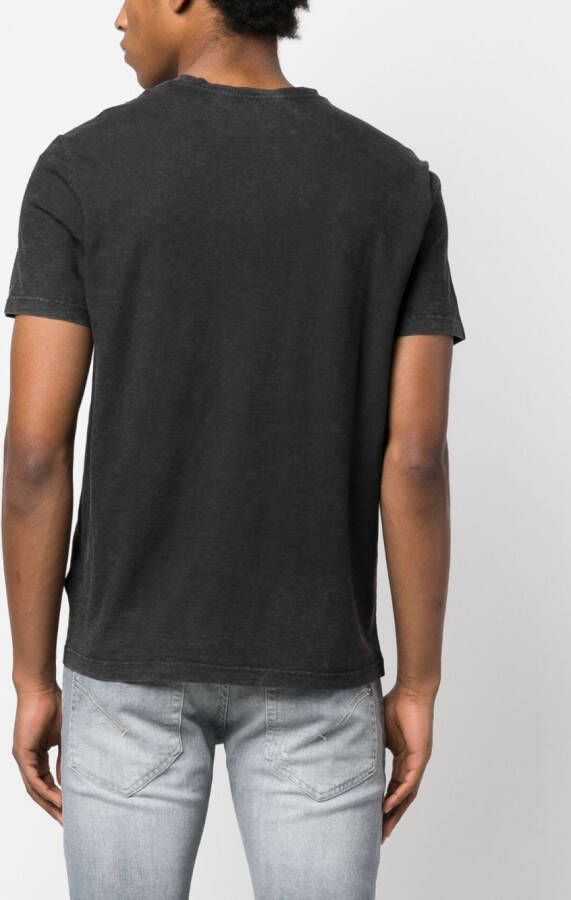 DONDUP T-shirt met ronde hals Zwart