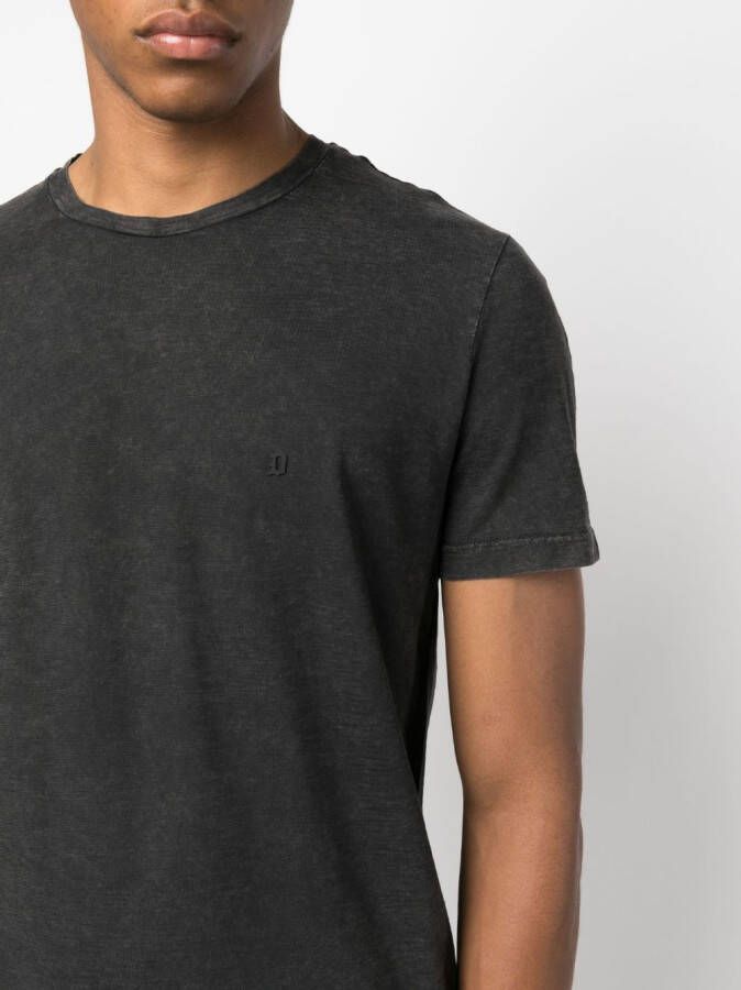 DONDUP T-shirt met ronde hals Zwart