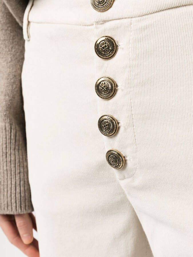DONDUP Cropped broek Beige
