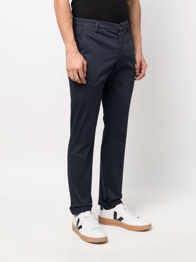 DONDUP Cropped chino Blauw