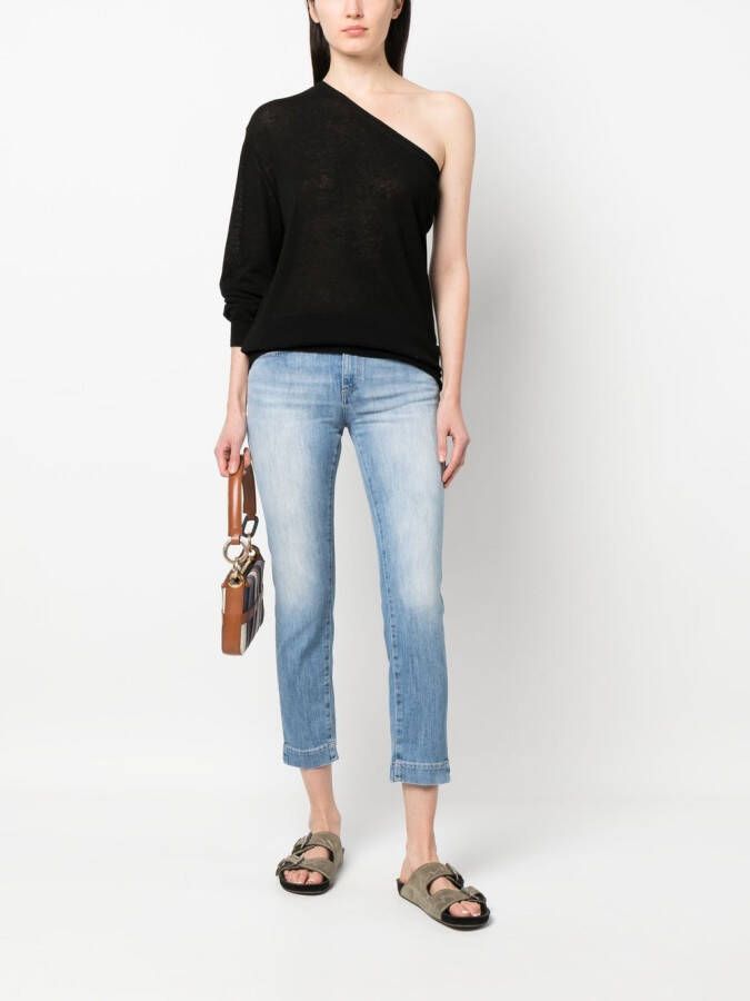 DONDUP Cropped jeans Blauw