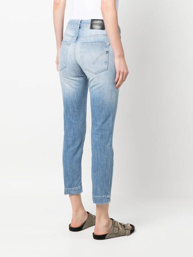 DONDUP Cropped jeans Blauw