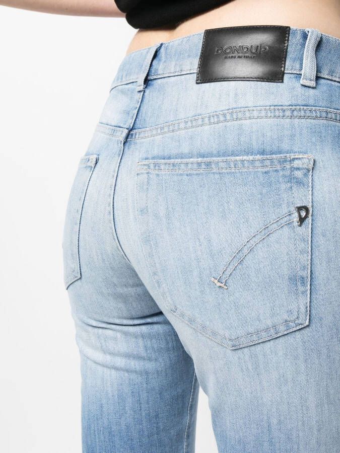 DONDUP Cropped jeans Blauw