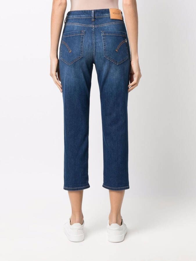 DONDUP Cropped jeans Blauw