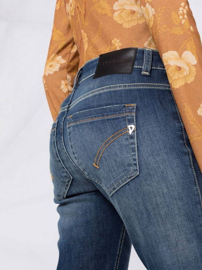DONDUP Cropped jeans Blauw