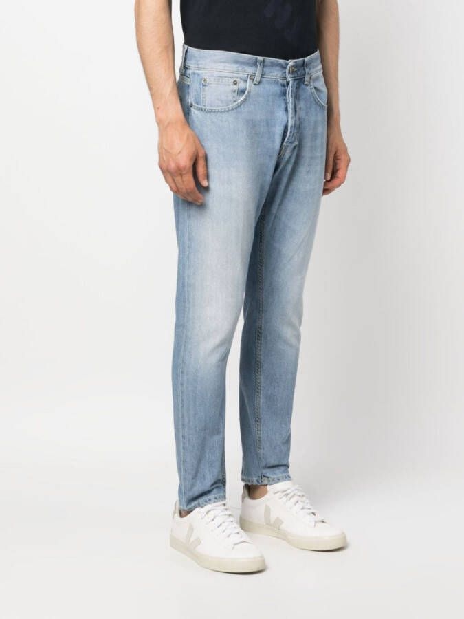 DONDUP Jeans met toelopende pijpen Blauw