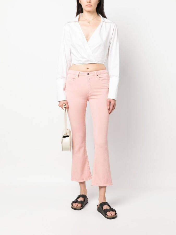 DONDUP Flared broek Roze