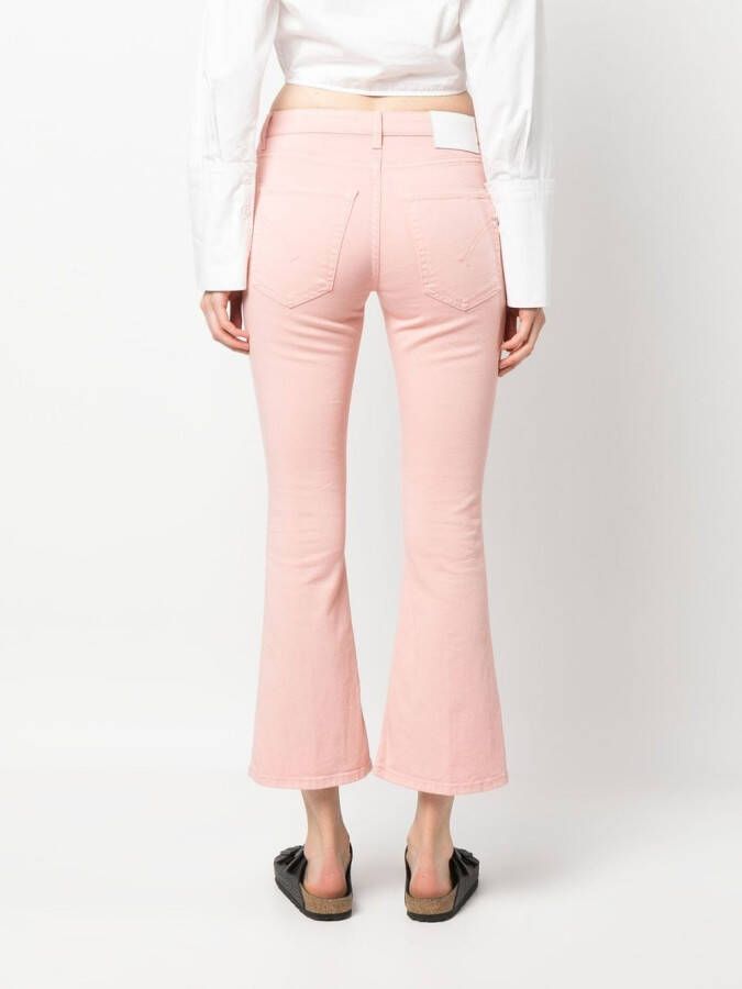 DONDUP Flared broek Roze