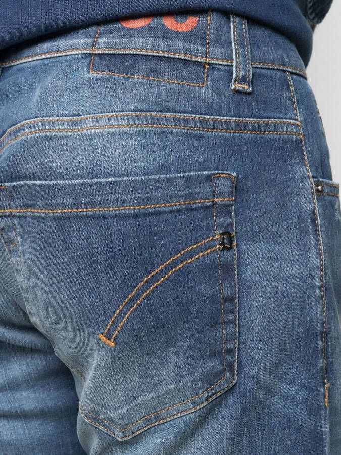 DONDUP Gebleekte jeans Blauw