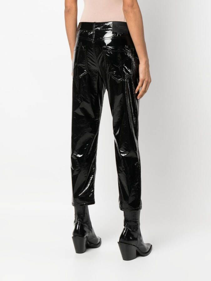 DONDUP Cropped broek 999 BLACK
