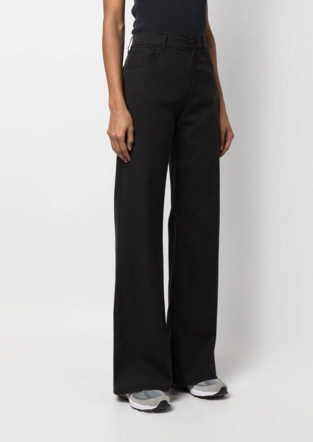 DONDUP Jeans met wijde pijpen Zwart