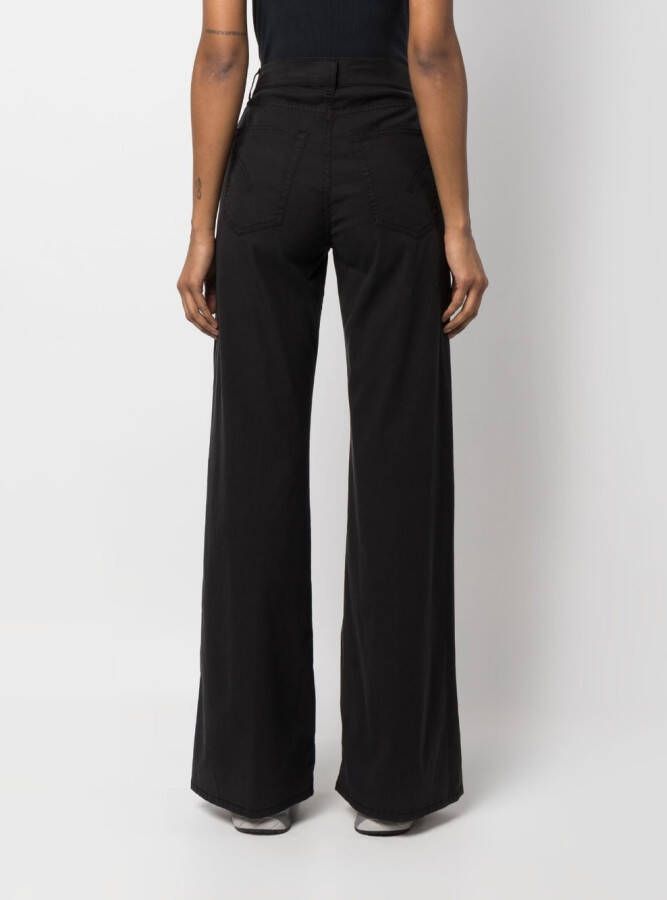 DONDUP Jeans met wijde pijpen Zwart
