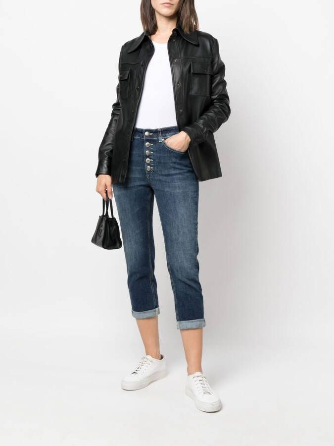 DONDUP Jeans met gebleekt effect Blauw