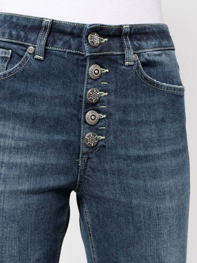 DONDUP Jeans met gebleekt effect Blauw