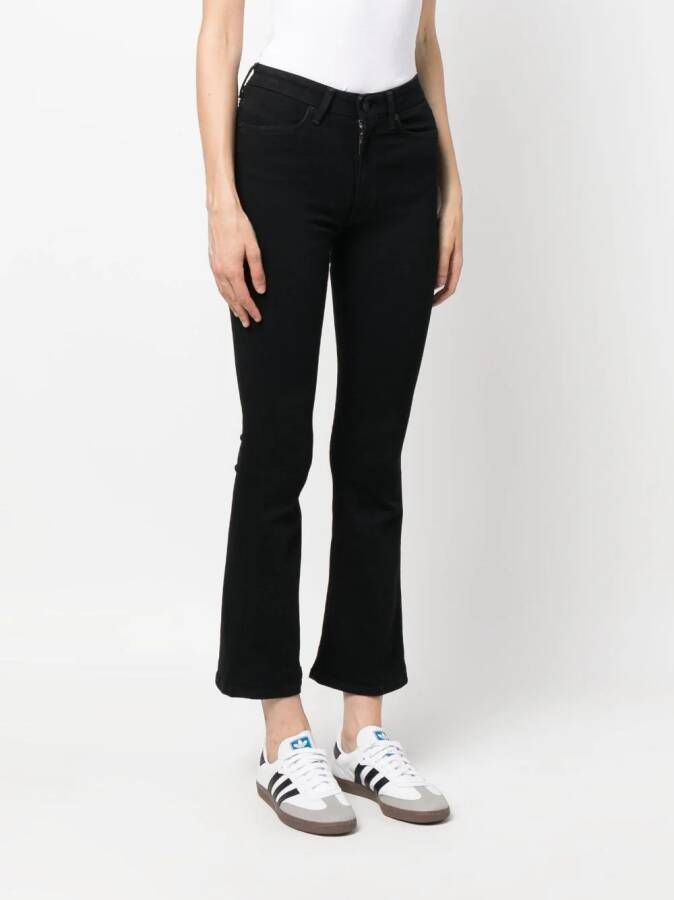 DONDUP Jeans met logoplakkaat Zwart