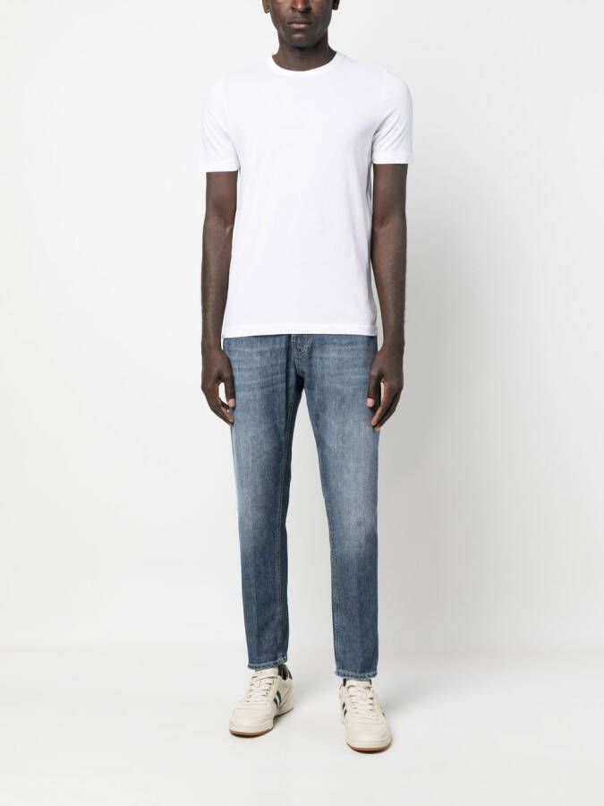 DONDUP Jeans met toelopende pijpen Blauw