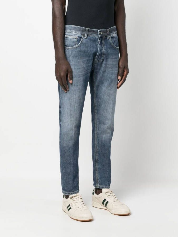 DONDUP Jeans met toelopende pijpen Blauw