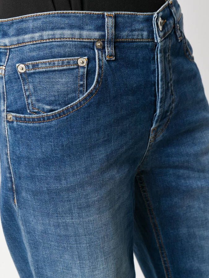 DONDUP Jeans met wijde pijpen Blauw