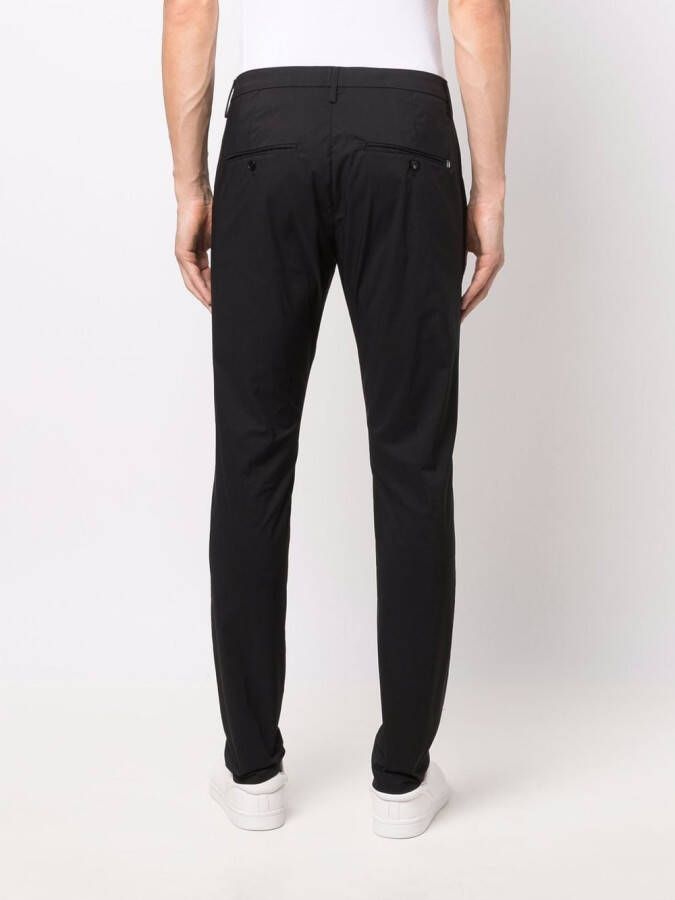 DONDUP Katoenen broek Zwart