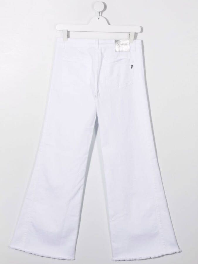 DONDUP KIDS Flared jeans Wit