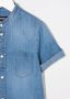 DONDUP KIDS Katoenen shirt Blauw - Thumbnail 3